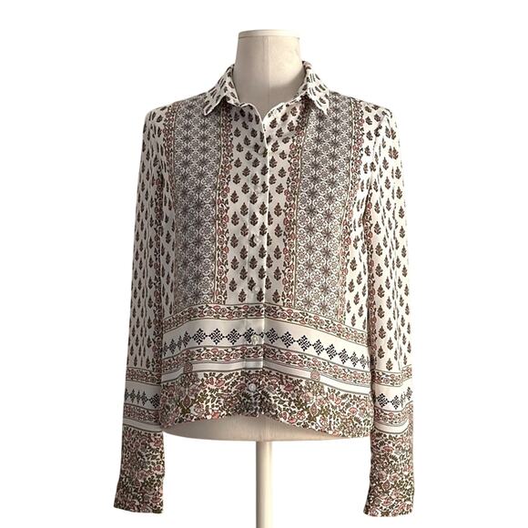 *NWOT* LIMITED Edition Floral Patterned Women's Top | Size 6 - Picture 1 of 9
